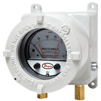 Series AT23000MR/3000MRS ATEX/IECEx Approved Photohelic Switch/Gauge